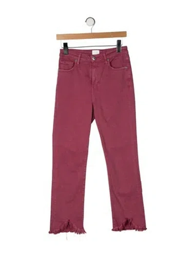 Pre-owned Simkhai Mid-rise Straight Leg Jeans W/ Tags In Pink