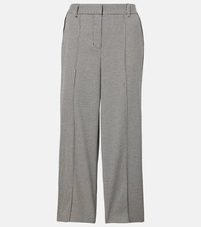 Simkhai Miki Checked Capri Pants In Multicoloured