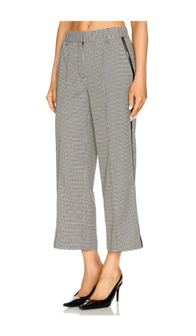 SIMKHAI MIKI CROPPED BUTTON HEM PANT