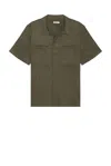 Simkhai Military Work Shirt In Sycamore