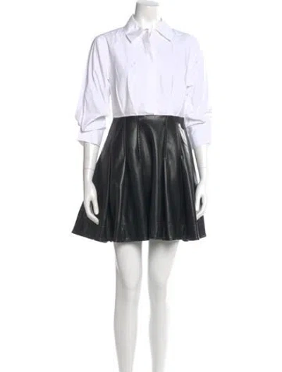 Pre-owned Simkhai Mini Dress In Black