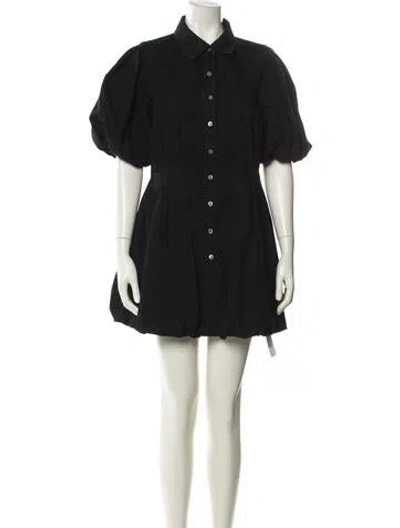 Pre-owned Simkhai Mini Dress In Black