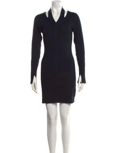 Pre-owned Simkhai Mini Dress In Black