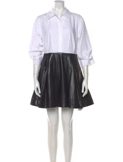 Pre-owned Simkhai Mini Dress In Black
