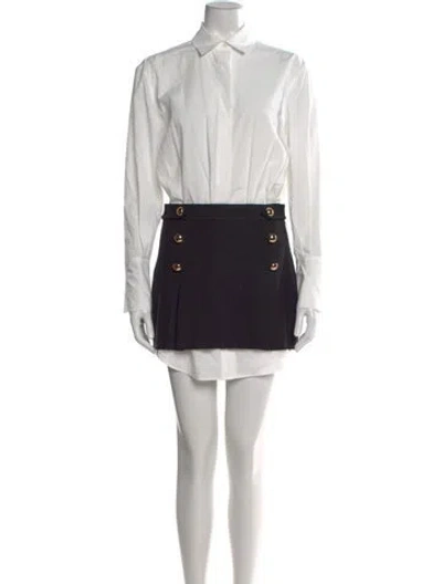 Pre-owned Simkhai Mini Dress In Black