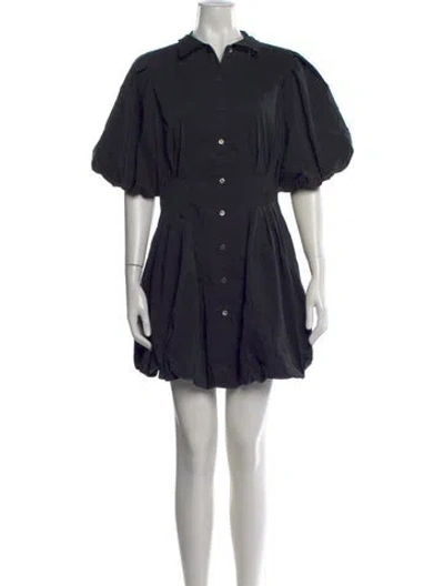 Pre-owned Simkhai Mini Dress In Black