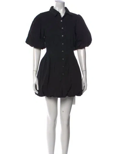 Pre-owned Simkhai Mini Dress In Black
