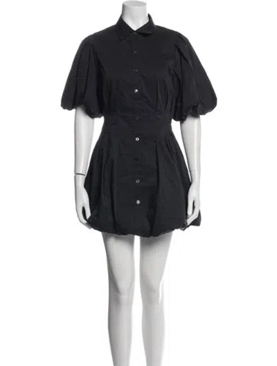 Pre-owned Simkhai Mini Dress In Black
