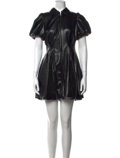 Pre-owned Simkhai Mini Dress In Black