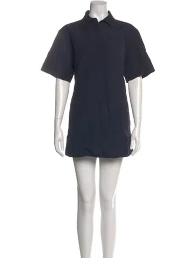 Pre-owned Simkhai Mini Dress In Blue