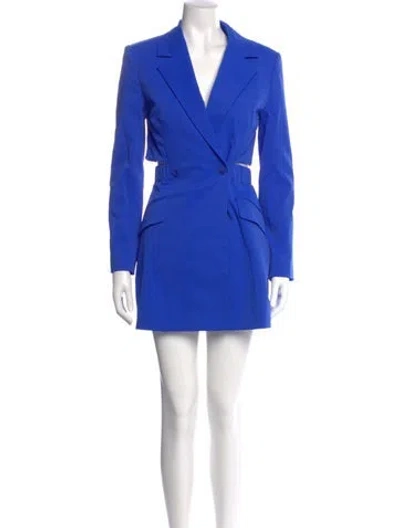 Pre-owned Simkhai Mini Dress In Blue