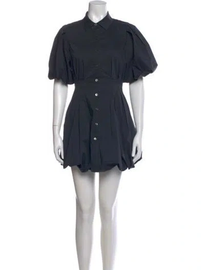 Pre-owned Simkhai Mini Dress In Blue