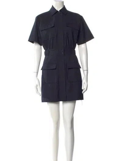 Pre-owned Simkhai Mini Dress In Blue