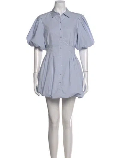 Pre-owned Simkhai Mini Dress In Blue