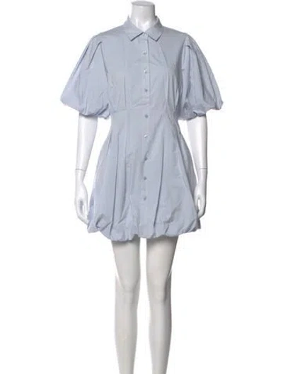 Pre-owned Simkhai Mini Dress In Blue