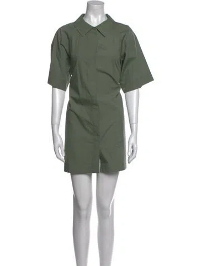 Pre-owned Simkhai Mini Dress In Green