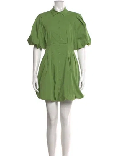 Pre-owned Simkhai Mini Dress In Green