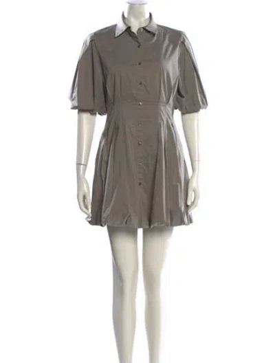 Pre-owned Simkhai Mini Dress In Green