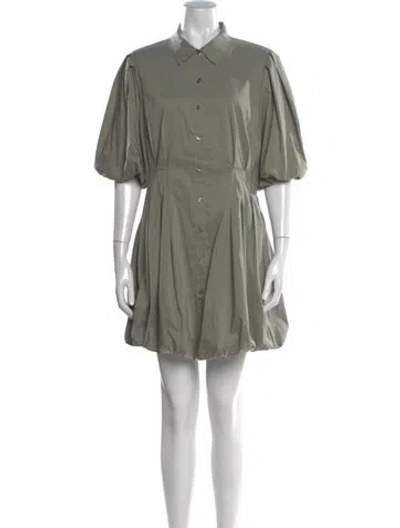 Pre-owned Simkhai Mini Dress In Green