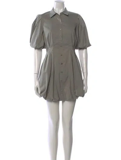 Pre-owned Simkhai Mini Dress In Green