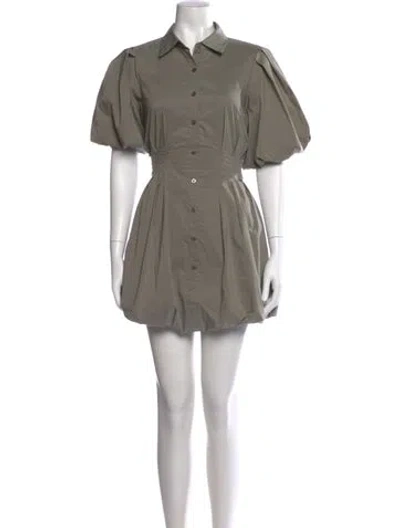 Pre-owned Simkhai Mini Dress In Green