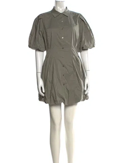Pre-owned Simkhai Mini Dress In Green