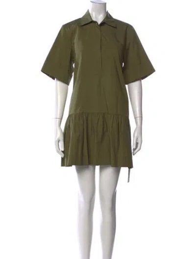 Pre-owned Simkhai Mini Dress In Green