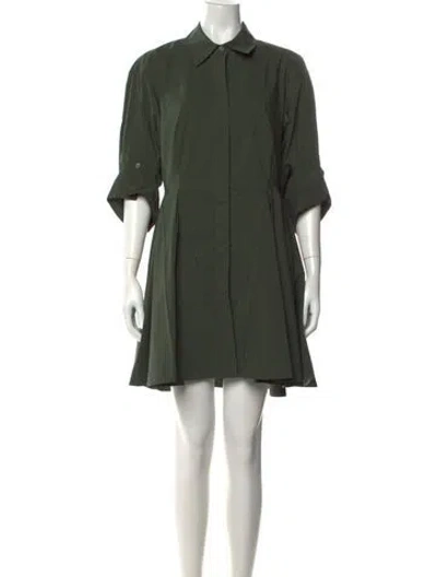 Pre-owned Simkhai Mini Dress In Green