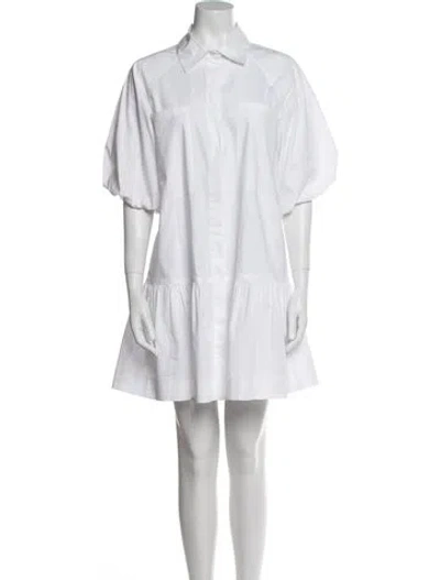 Pre-owned Simkhai Mini Dress In Neutral