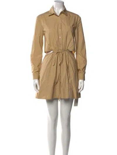 Pre-owned Simkhai Mini Dress In Neutral