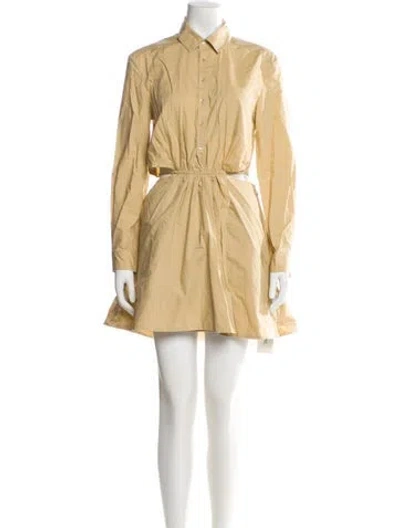 Pre-owned Simkhai Mini Dress In Neutral