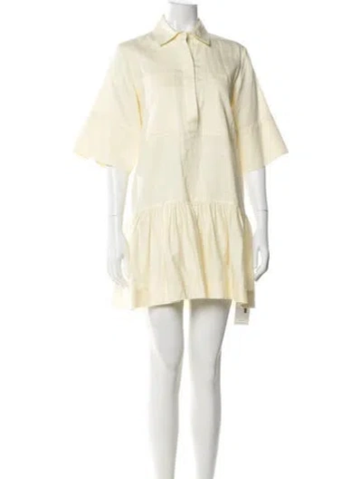 Pre-owned Simkhai Mini Dress In Neutral