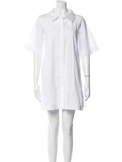 Pre-owned Simkhai Mini Dress In Neutral