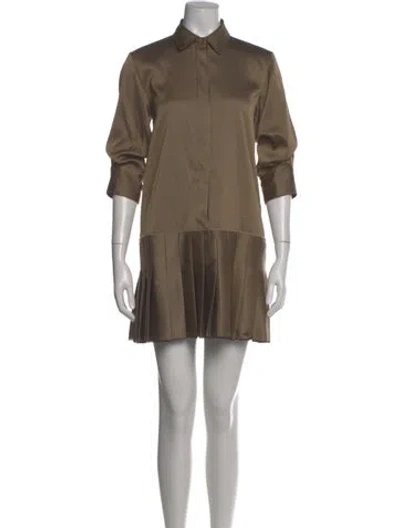 Pre-owned Simkhai Mini Dress In Neutral