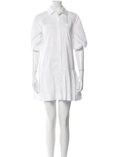 Pre-owned Simkhai Mini Dress In Neutral