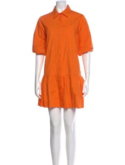 Pre-owned Simkhai Mini Dress In Orange