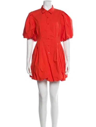 Pre-owned Simkhai Mini Dress In Orange