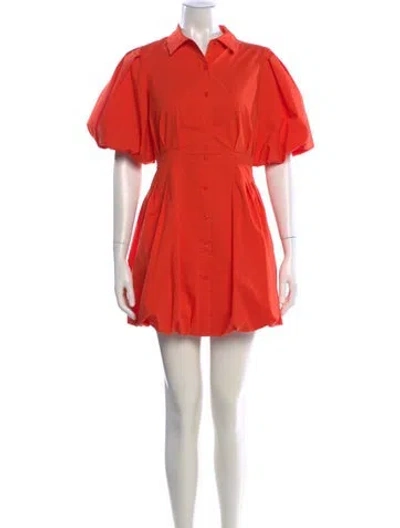 Pre-owned Simkhai Mini Dress In Orange