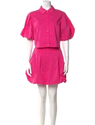 Pre-owned Simkhai Mini Dress In Pink