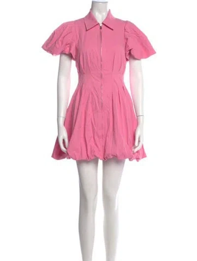 Pre-owned Simkhai Mini Dress In Pink