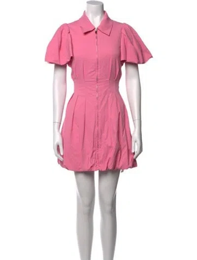 Pre-owned Simkhai Mini Dress In Pink