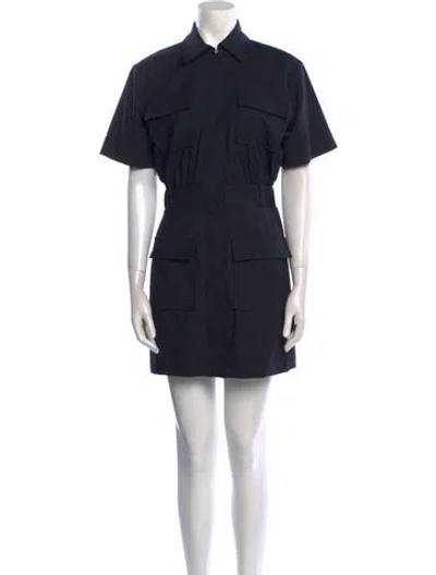 Pre-owned Simkhai Mini Dress W/ Tags In Blue