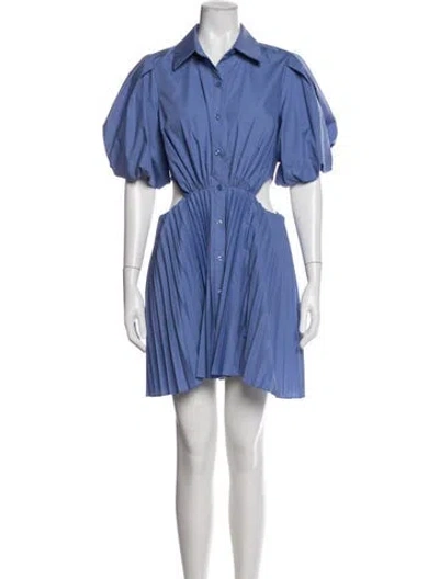Pre-owned Simkhai Mini Dress W/ Tags In Blue