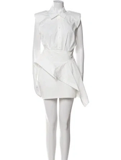 Pre-owned Simkhai Mini Dress W/ Tags In White