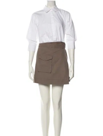 Pre-owned Simkhai Mini Dress W/ Tags In White