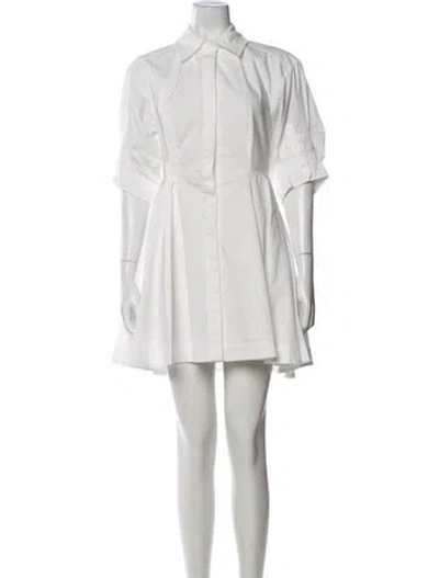 Pre-owned Simkhai Mini Dress W/ Tags In White