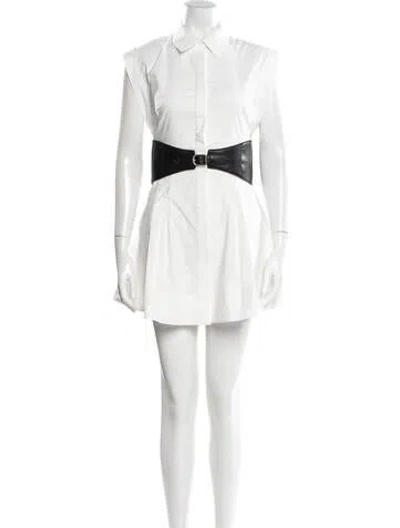 Pre-owned Simkhai Mini Dress W/ Tags In White