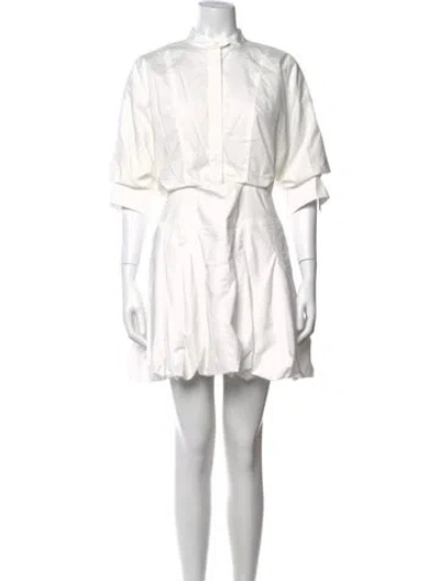 Pre-owned Simkhai Mini Dress W/ Tags In White