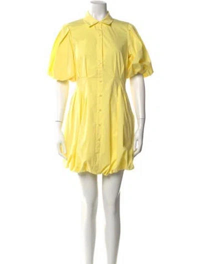 Pre-owned Simkhai Mini Dress W/ Tags In Yellow