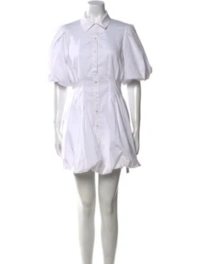 Pre-owned Simkhai Mini Dress In White
